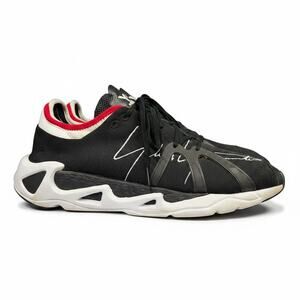 Y-3 Yohji Yamamoto Men's 12.5 FYW S-97 Black Scarlet Sneakers $350 Retail